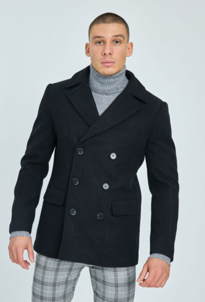 Classic double-breasted coat